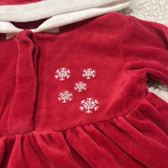 🟠3-6 month baby girl Christmas outfit - Picture 2 of 4